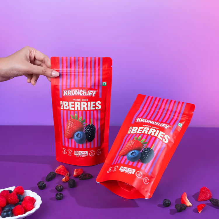 Krunchify Freeze Dried Mix Berries image 0