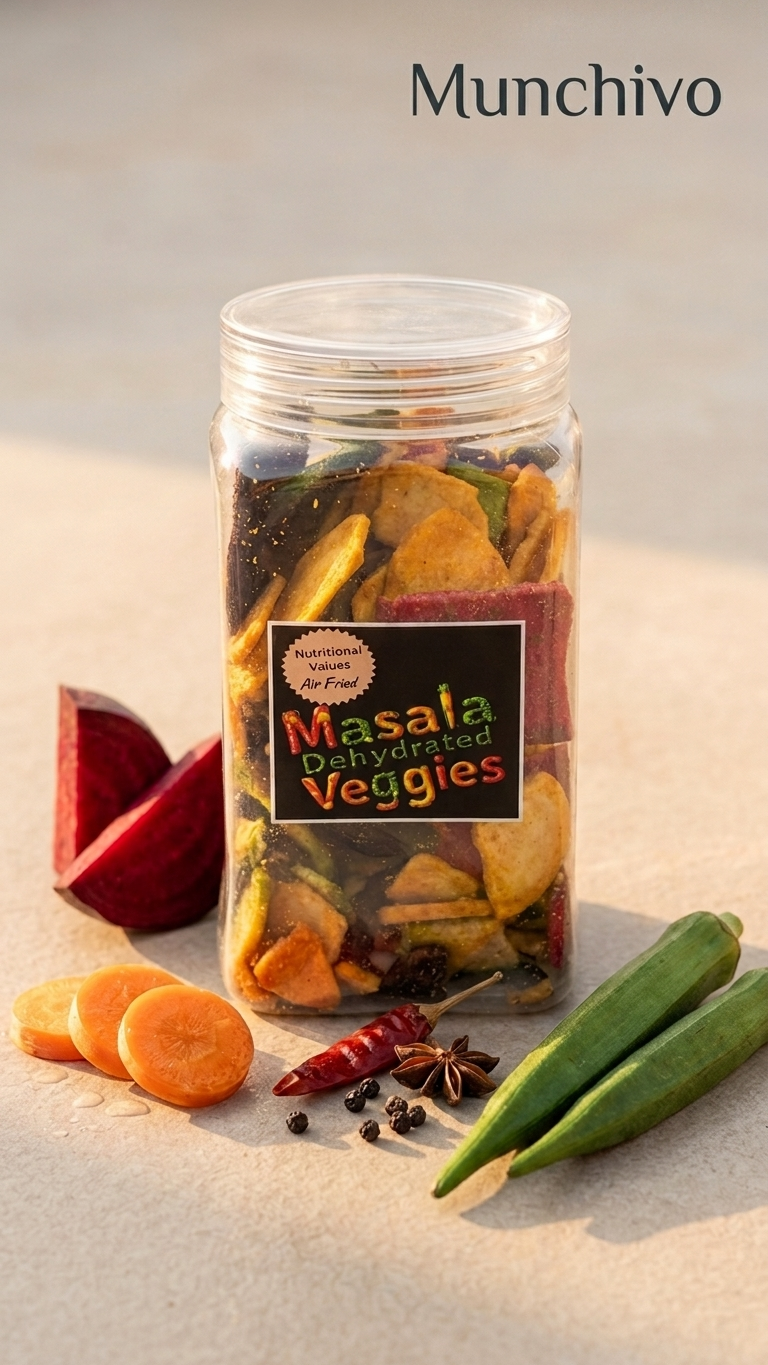 Masala Dehydrated Vegetables (Piri Piri )