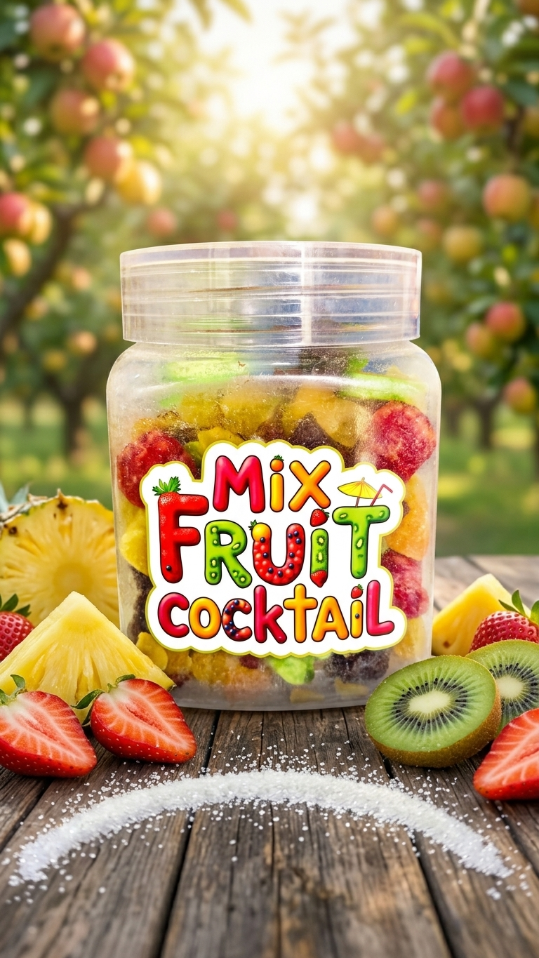 Dehydrated Mix Fruit Cocktail