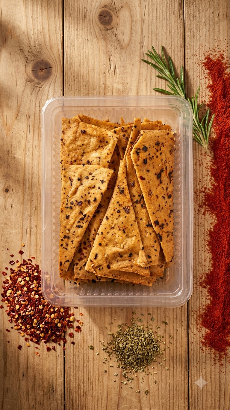 Roasted Paprika Multigrain Lavansh  (Jain Friendly) No Onion No Garlic