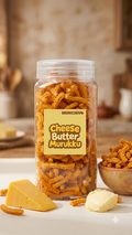Cheese Butter Murukku (Jain Friendly) No Onion No Garlic