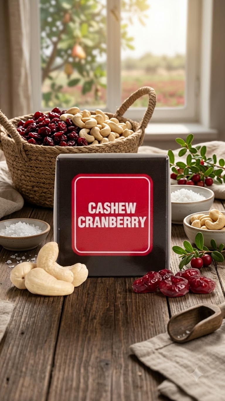 Cranberry Cashew Chocolate