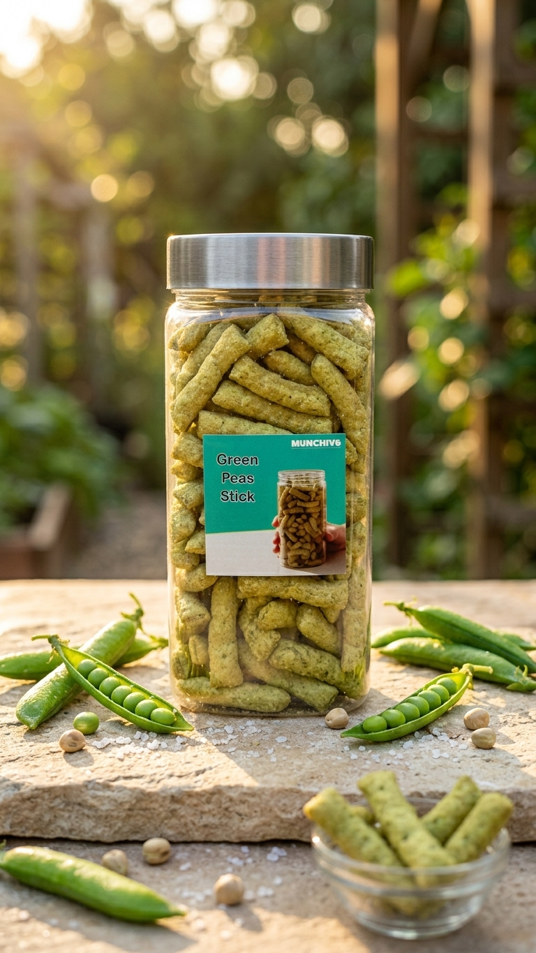 Green Peas Stick (Jain Friendly) No Onion No Garlic