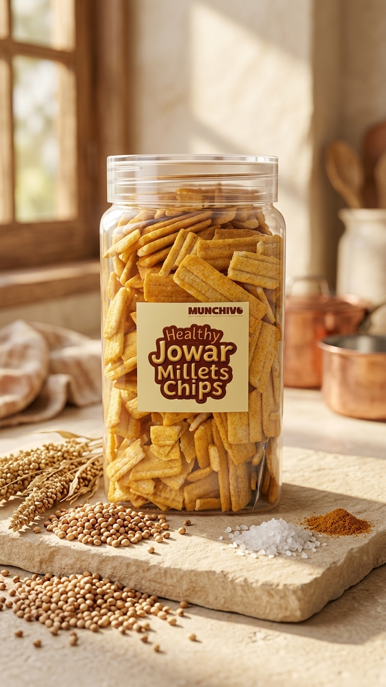 Healthy Jowar Chips (Jain Friendly) No Onion No Garlic