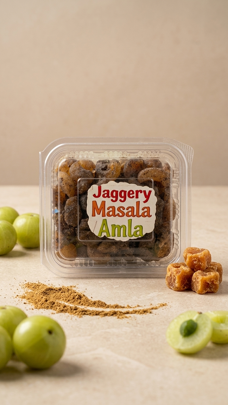 Gud Jaggery Masala Awla (Avla)