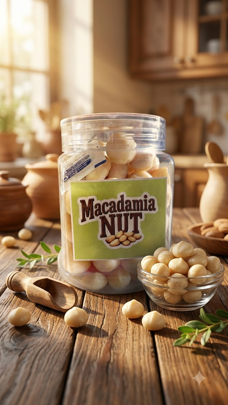 Macadamia Nuts (Without Shells)
