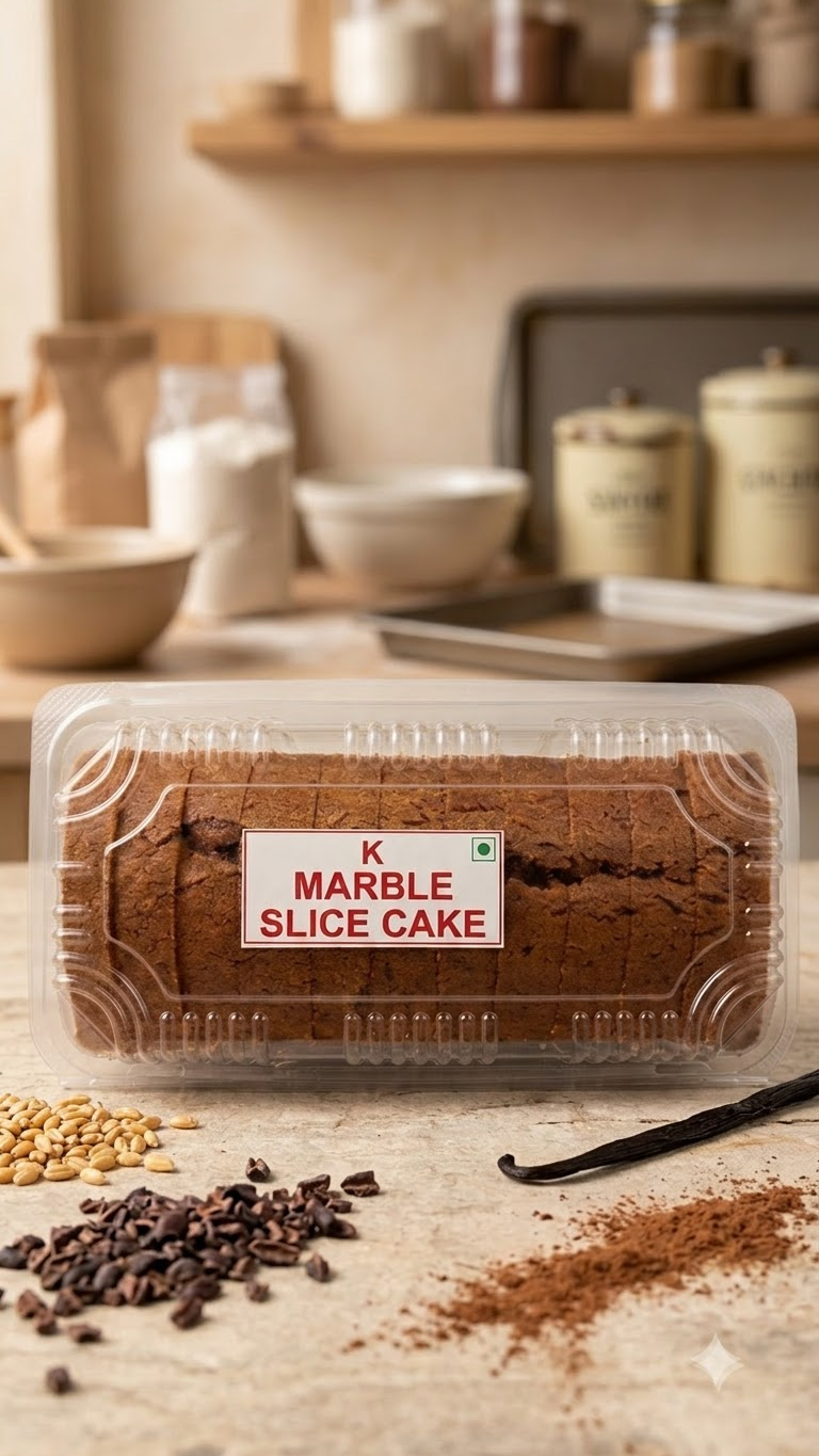 Marble Slice Cake