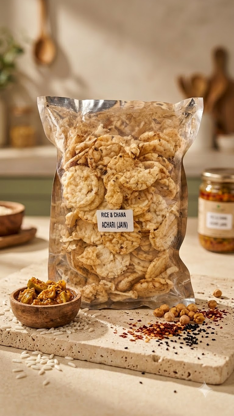Pop Chips Achari (Jain Friendly) No Onion No Garlic