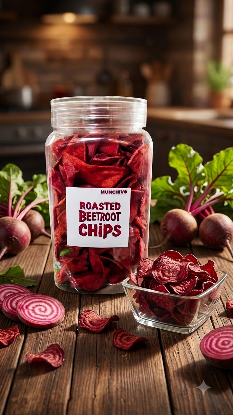 Roasted Beetroot Chips