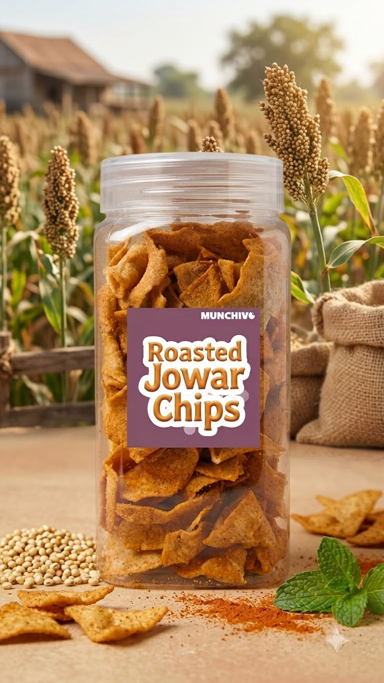 Roasted Jowar Chips (Jain Friendly) No Onion No Garlic