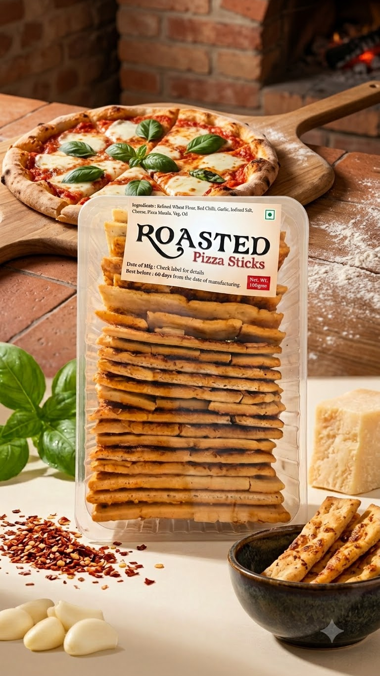 Roasted Pizza Sticks