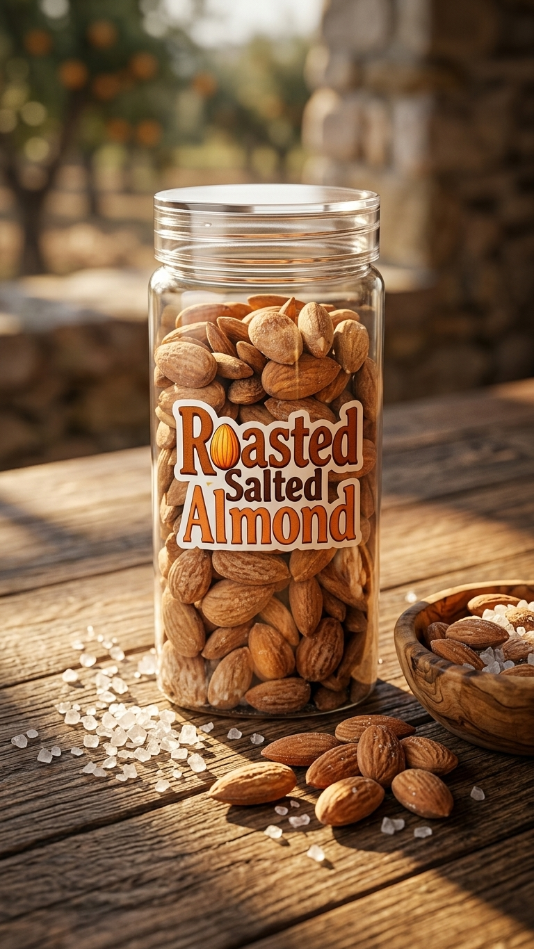 Almond American (Badam) Roasted Salted Big