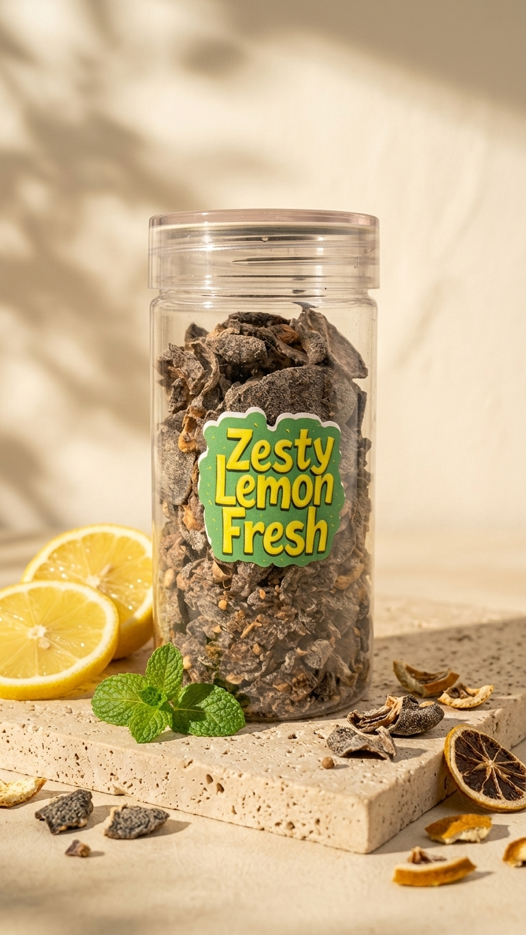 Zesty Lemon Fresh (Lemon Peel Mukhwas)